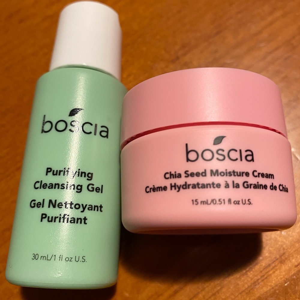 Boscia Cleansing Gel & Moisture Cream